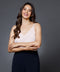 Vneck Satin Cami Top With The Straps-Beige